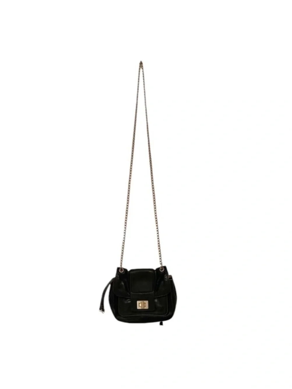 BCBGMaxAzria Leather Chain-Handle Shoulder Bag